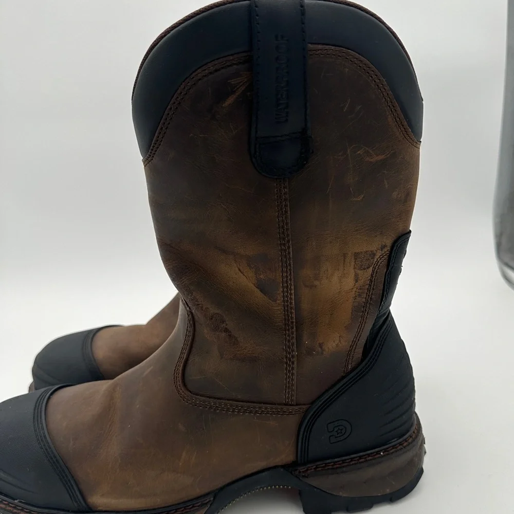 Durango Boots Men’s 9w western DDB0237 waterproof work shoes, distressed